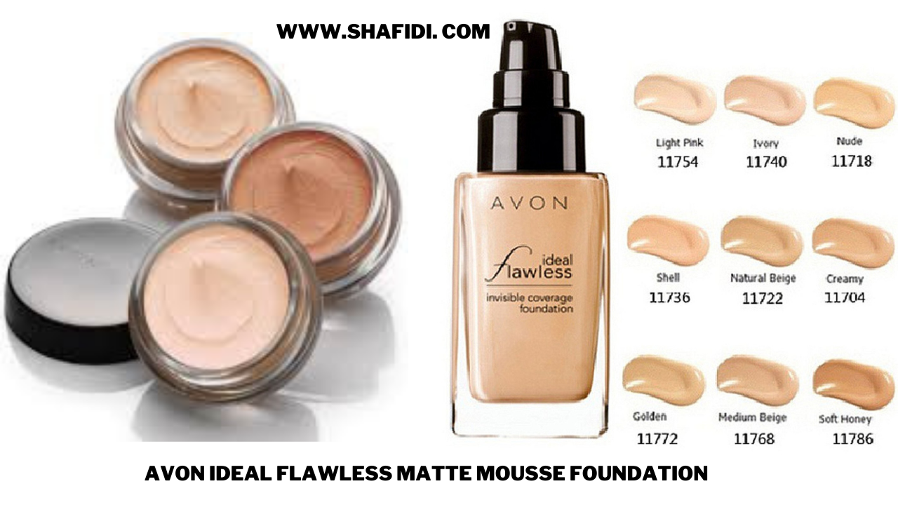 B)  AVON IDEAL FLAWLESS MATTE MOUSSE FOUNDATION